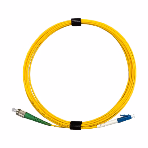 Pigtail de fibra óptica simples monomodo LSZH Sc/APC