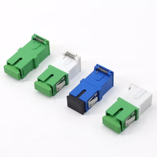 Fibra Óptica Sc/APC com Adaptador de Obturador