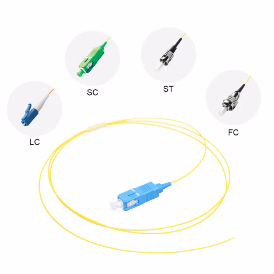 0,9 mm G657A1 Sm Sx trança de fibra óptica 1m Sc trança fibra monomodo Sc/Upc trança